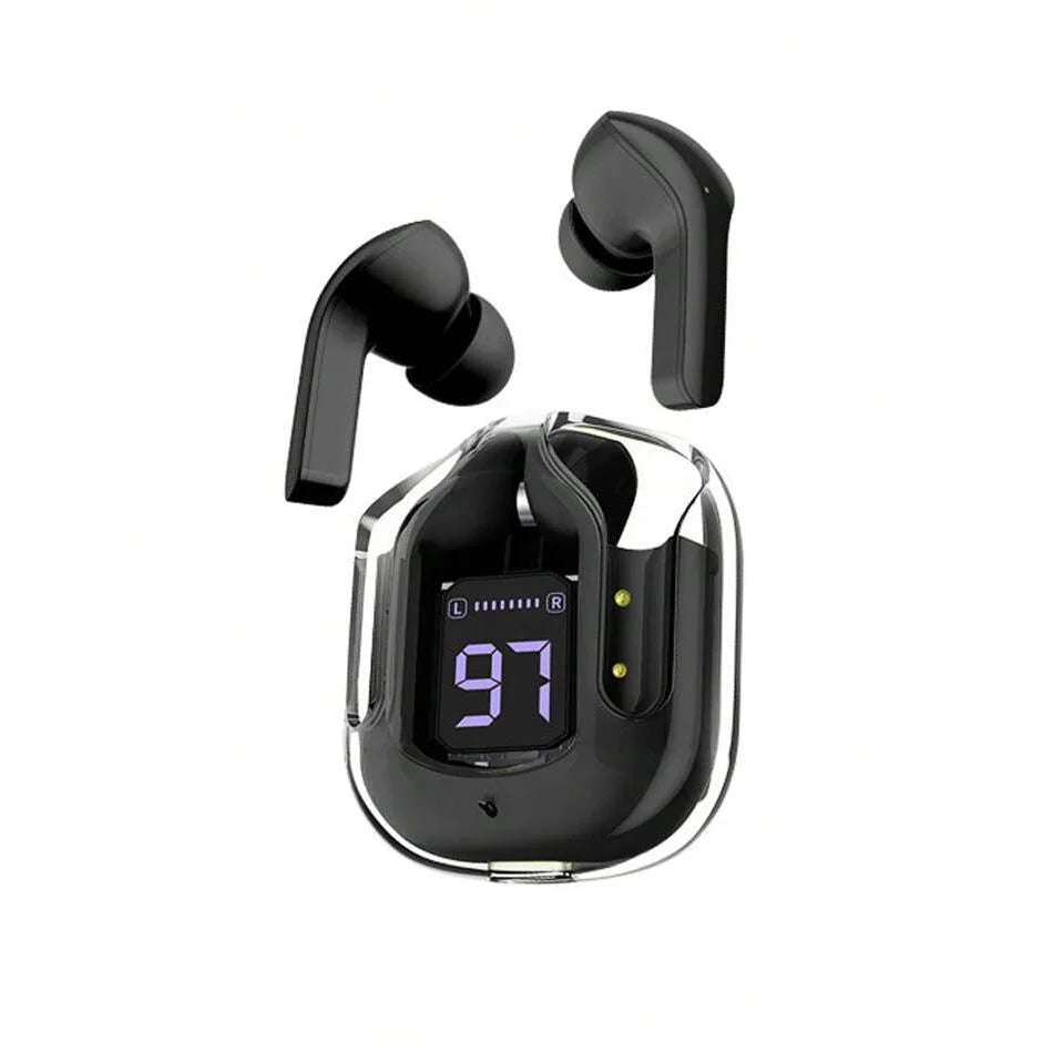 AIR31 EARBUDS WIRELESS CRYSTAL TRANSPARENT BODY