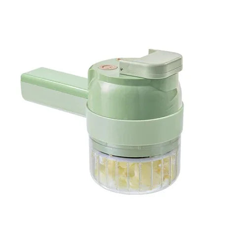 4-IN-1 USB RECHARGEABLE ELECTRIC VEGETABLE SLICER